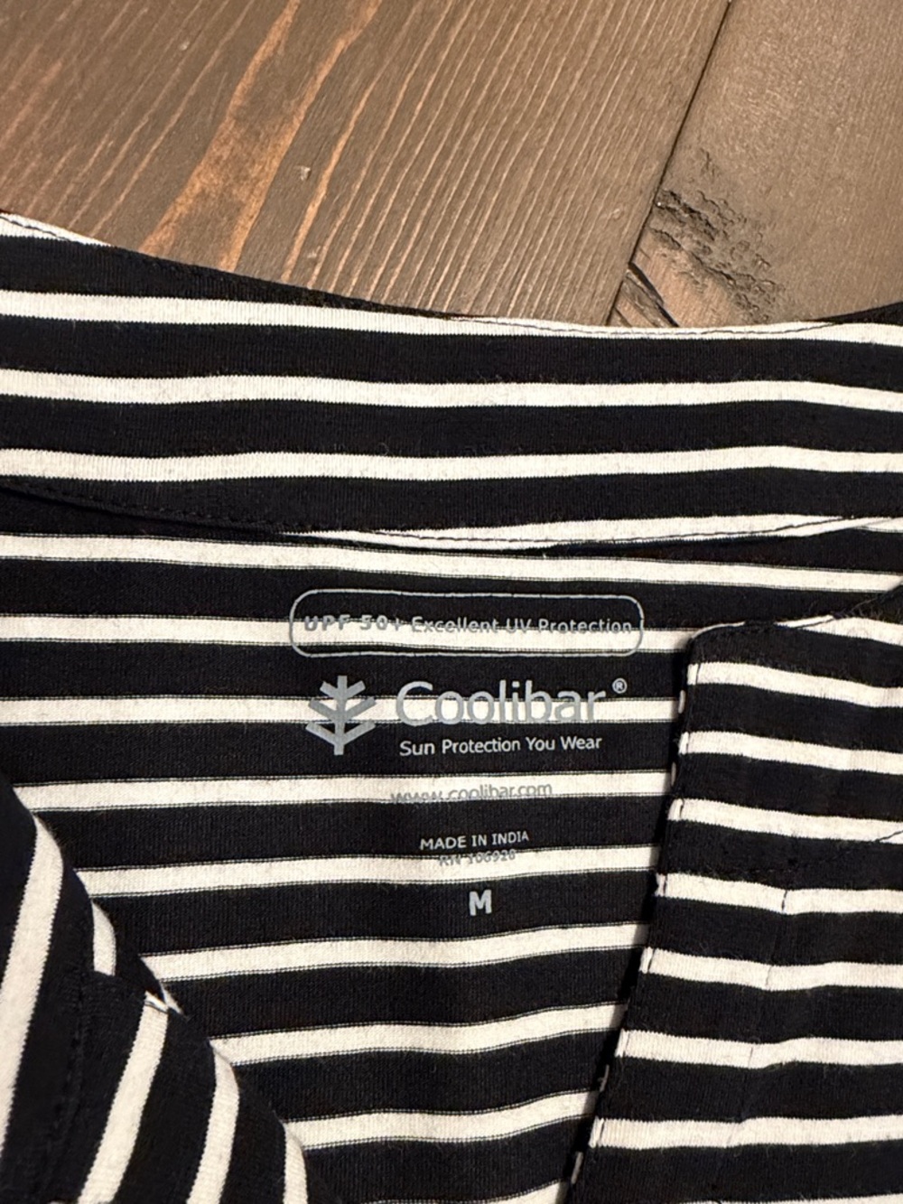 Coolibar Striped Dress UPF 50+ UV Protection Medium - Picture 2 of 5